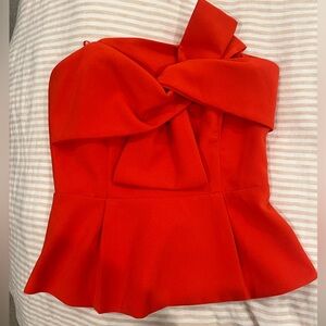 adelyn rae strapless top